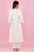 Chanderi Silk Kurta Set With Block Print